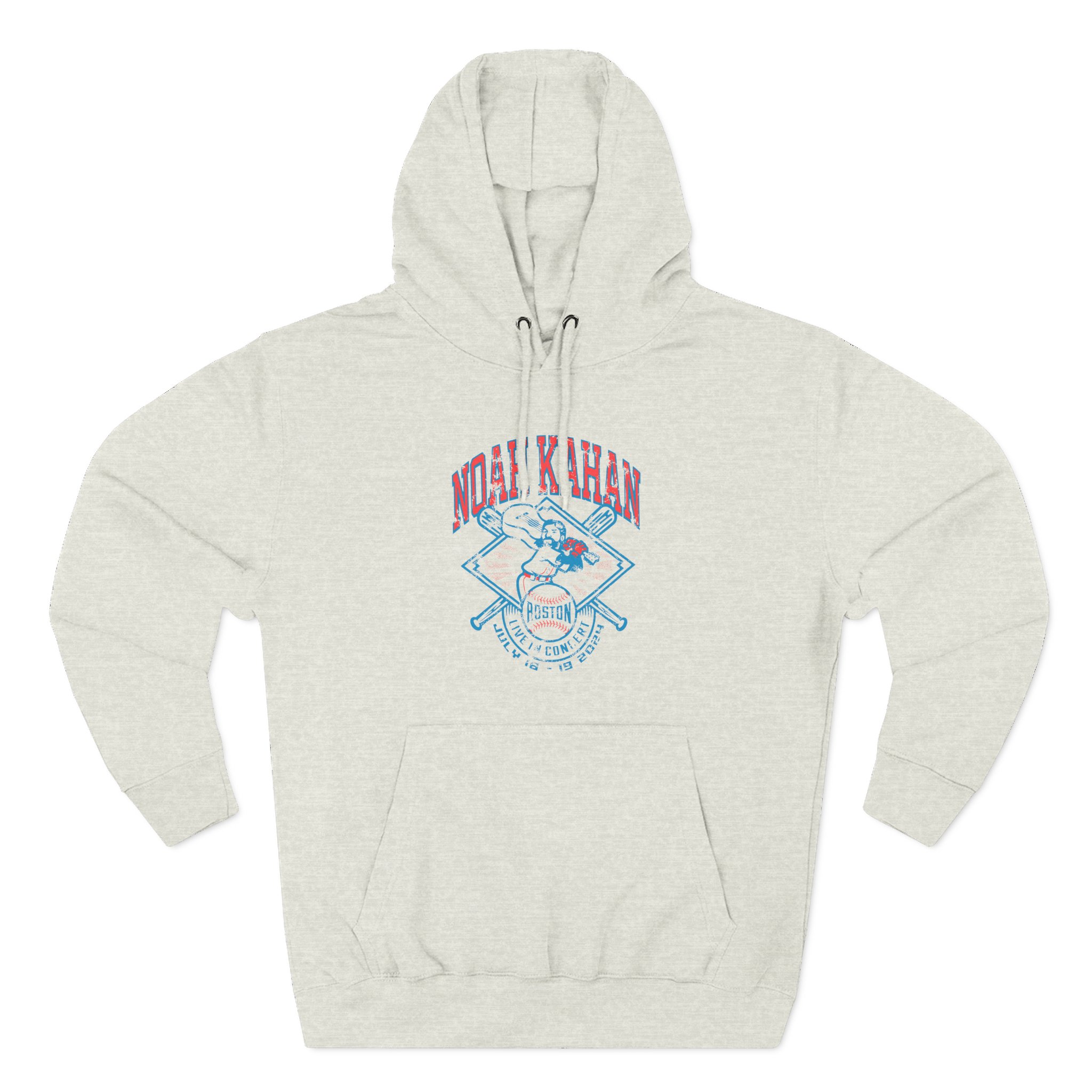 Noah Kahan Fenway Fanatic Three-Panel Fleece Hoodie - Image 7