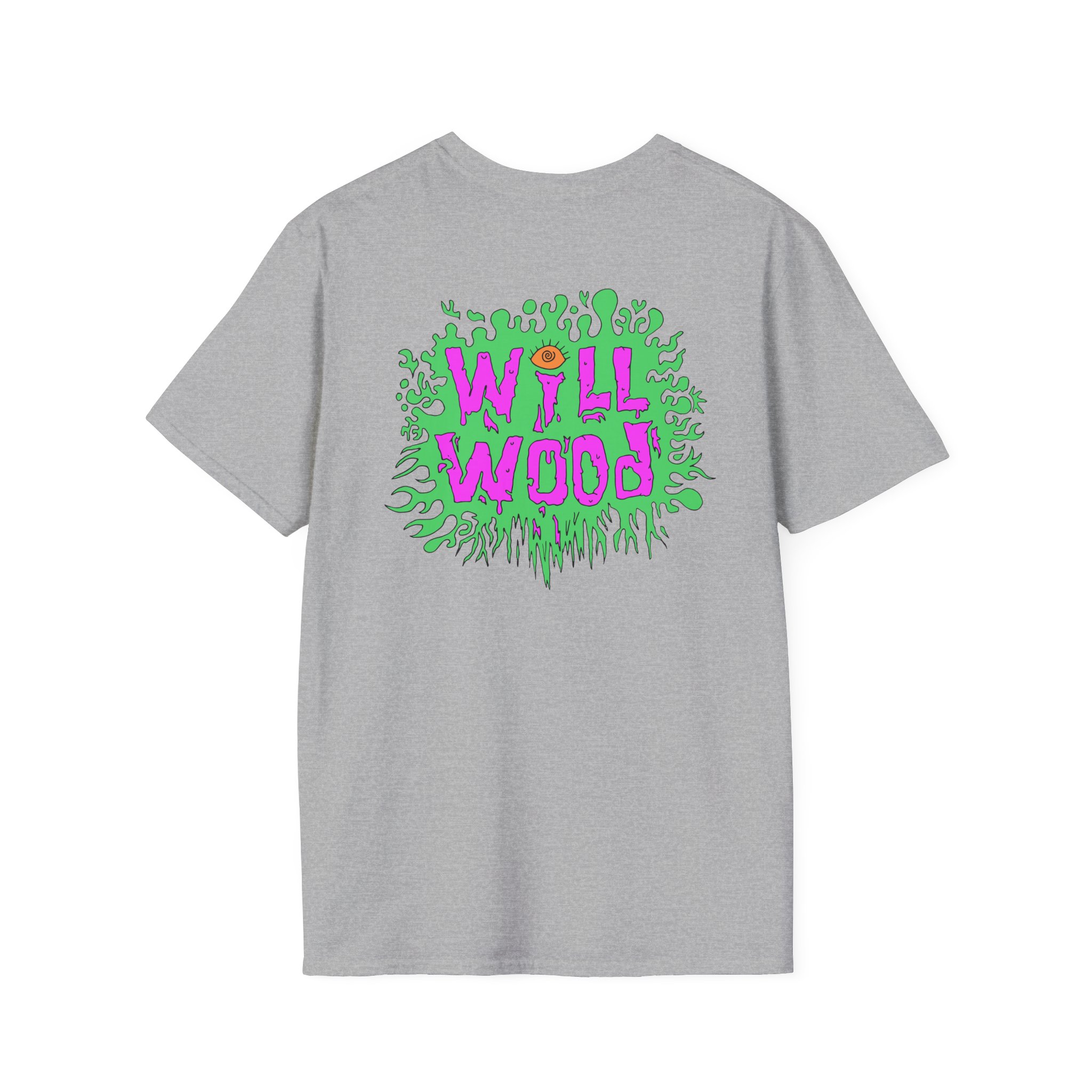 Will Wood Death of the Author Unisex Softstyle T-Shirt - Image 8