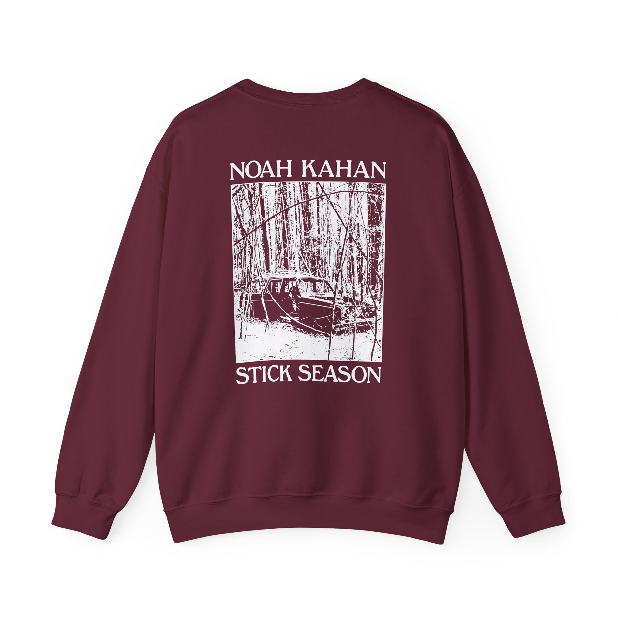 Noah Kahan Stick Season Blue Spruce Unisex Heavy Blend™ Crewneck Sweatshirt - Image 4