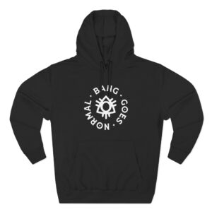 Boomtown Three-Panel Fleece Hoodie