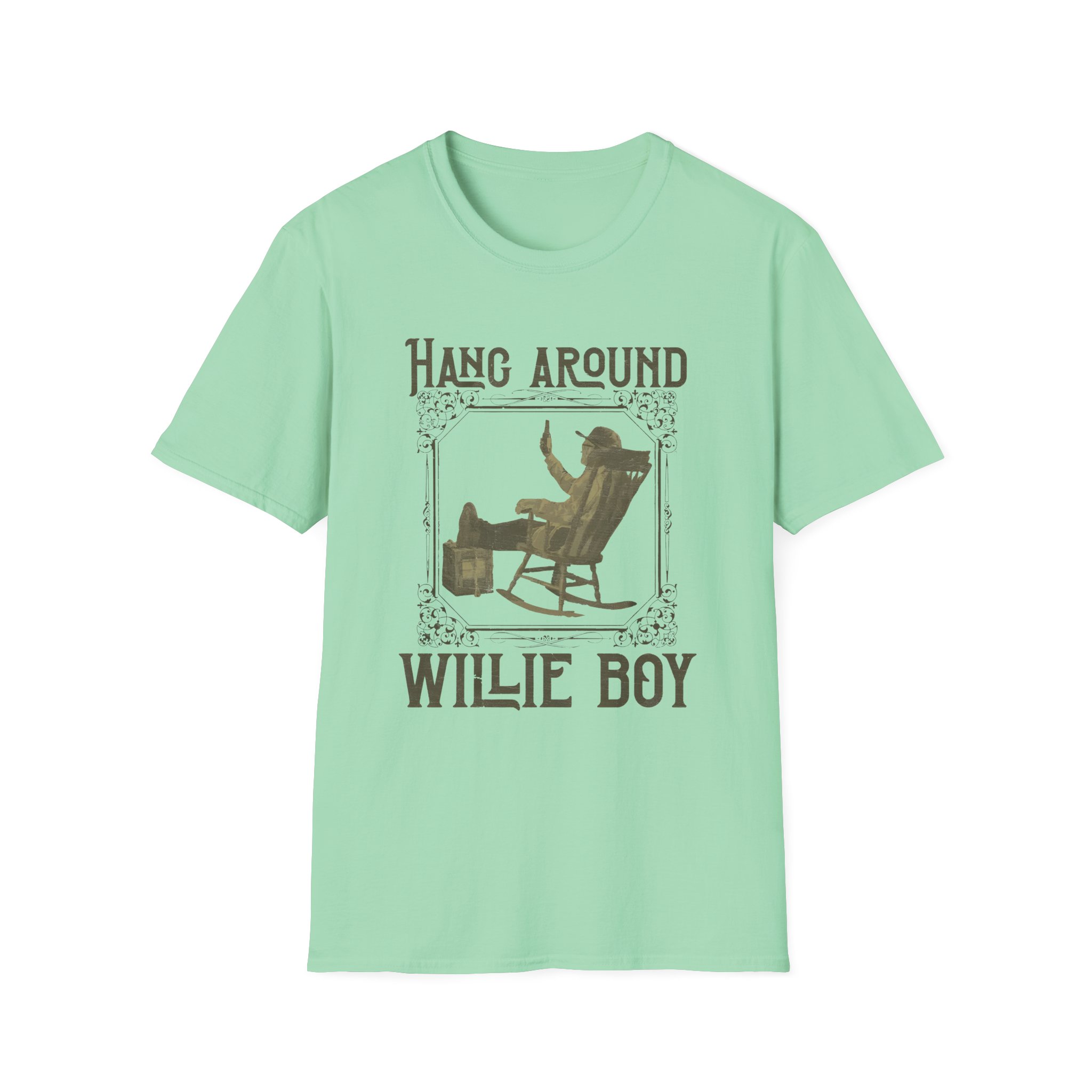 The Band Rockin' Chair Unisex Softstyle T-Shirt - Image 15