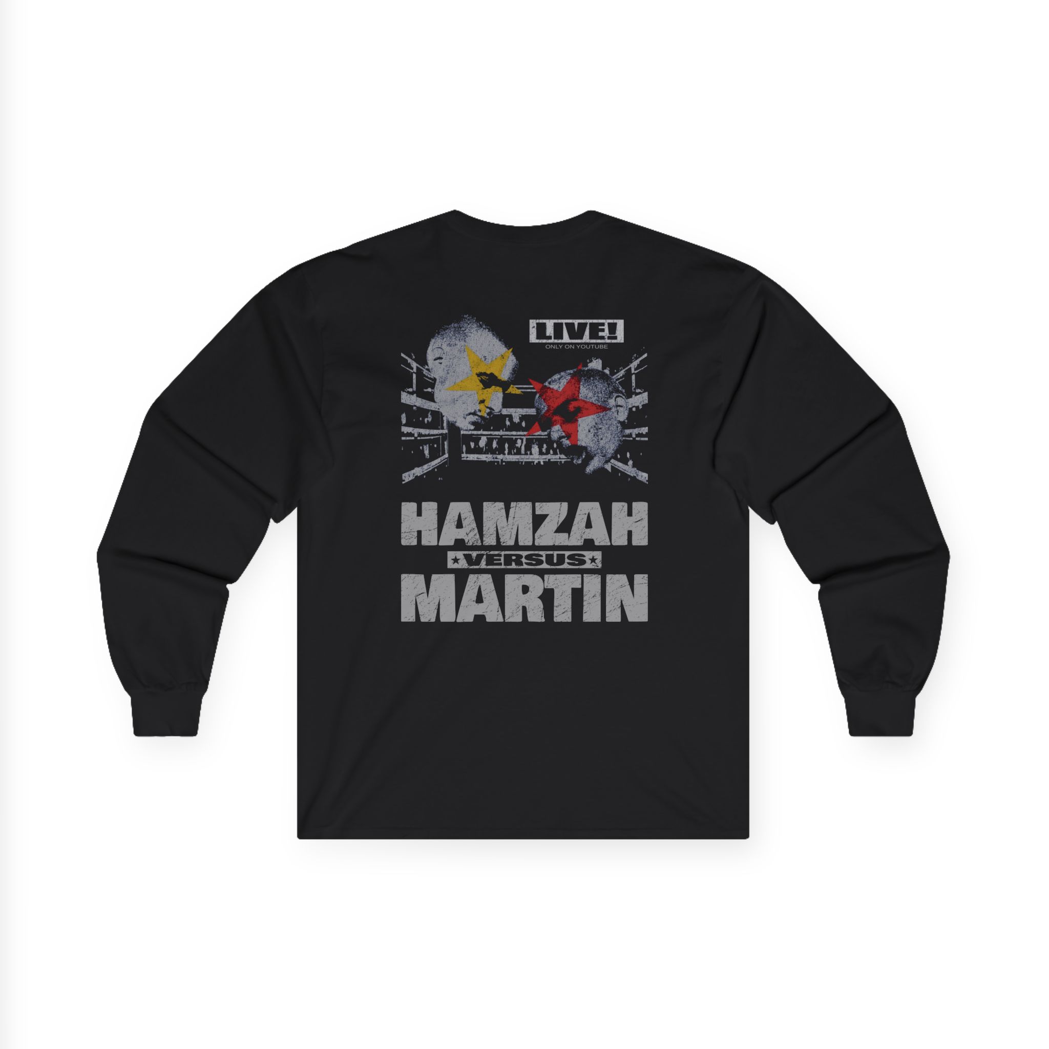 Slushy Noobz Hamzah Versus Martin Unisex Ultra Cotton Long Sleeve Tee - Image 2