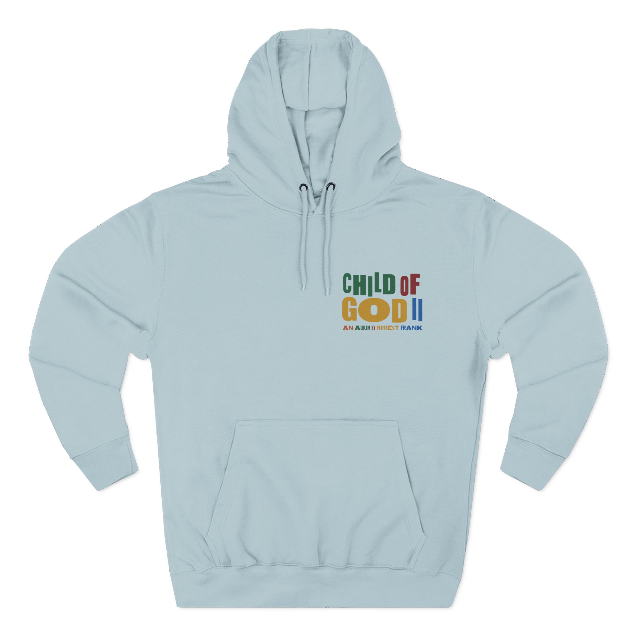 Forrest Frank Child of God Ii Tracklist Three-Panel Fleece Hoodie - Image 9
