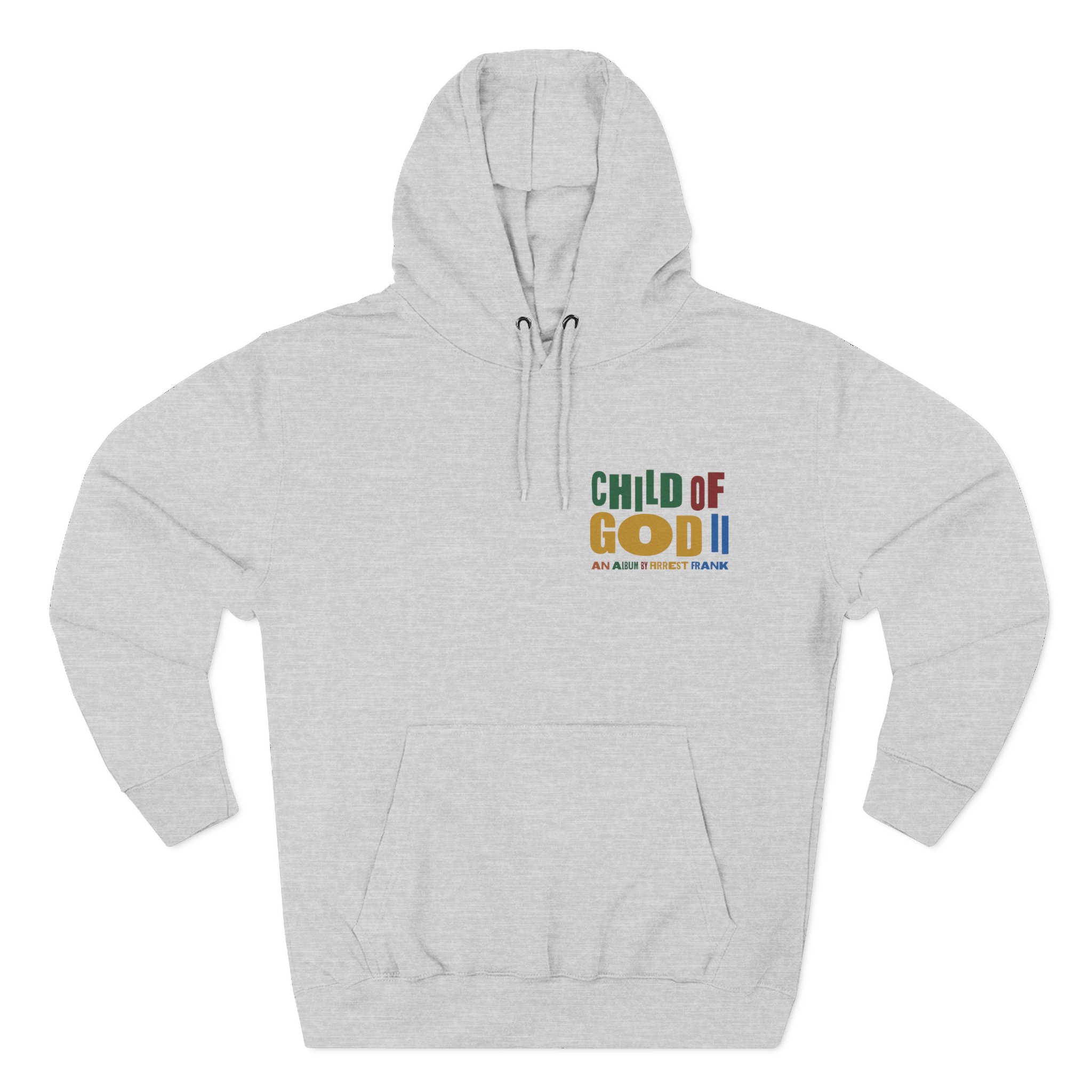 Forrest Frank Child of God Ii Tracklist Three-Panel Fleece Hoodie - Image 3