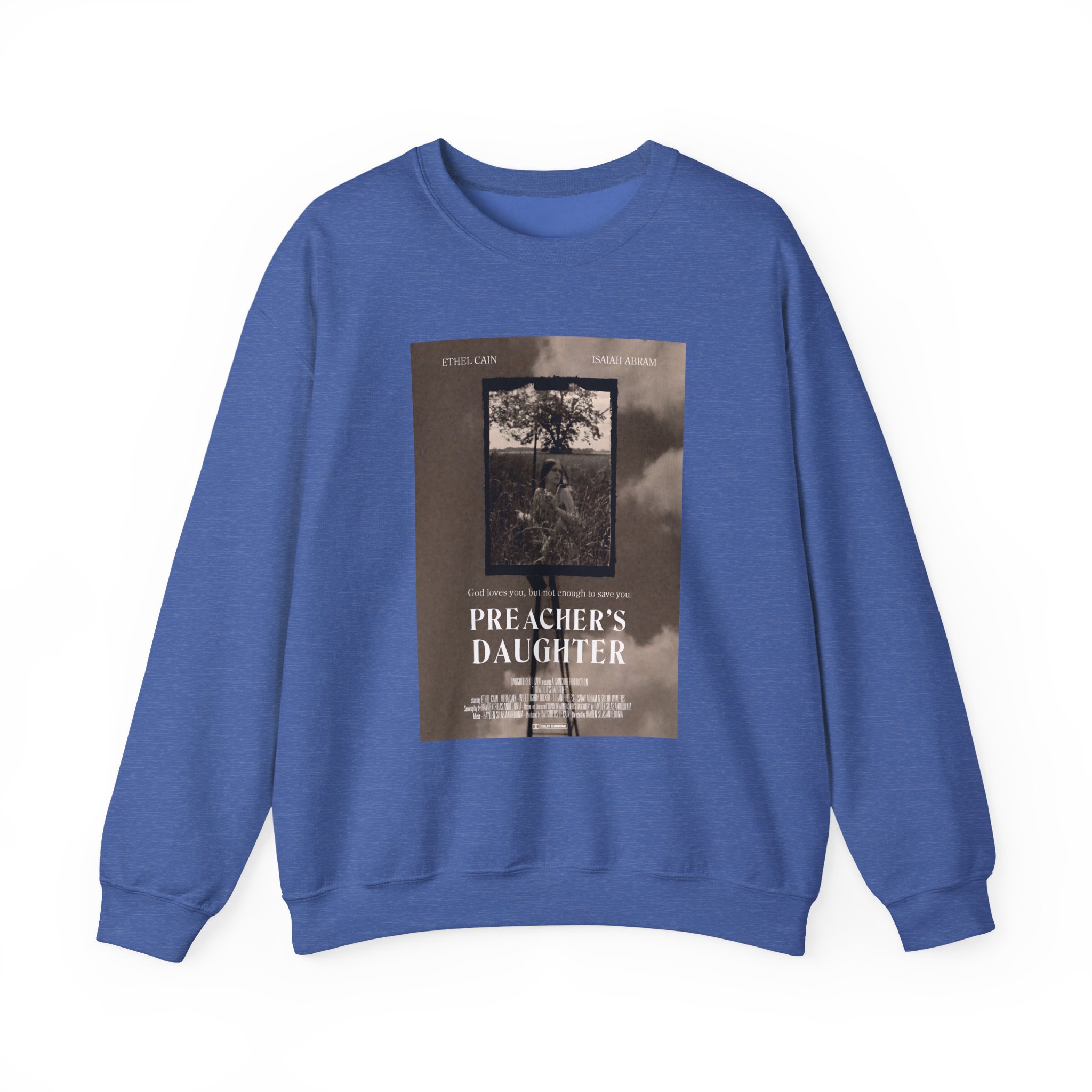 Ethel Cain Preacher's Daughter Movie Poster Unisex Heavy Blend™ Crewneck Sweatshirt - Image 13