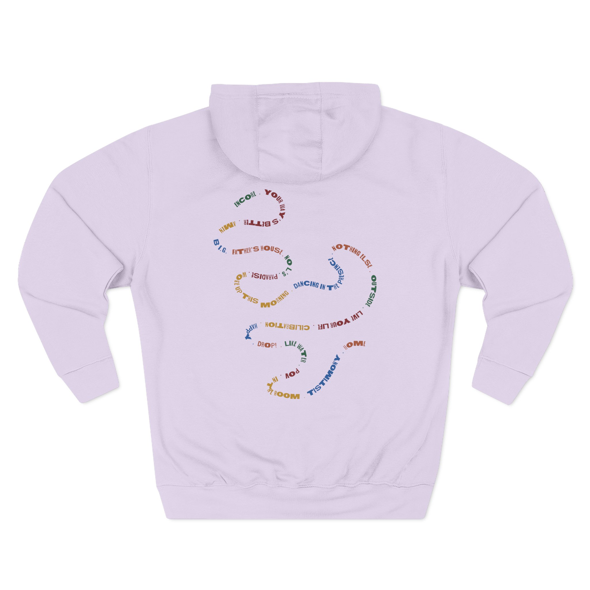 Forrest Frank Child of God Ii Tracklist Three-Panel Fleece Hoodie - Image 12
