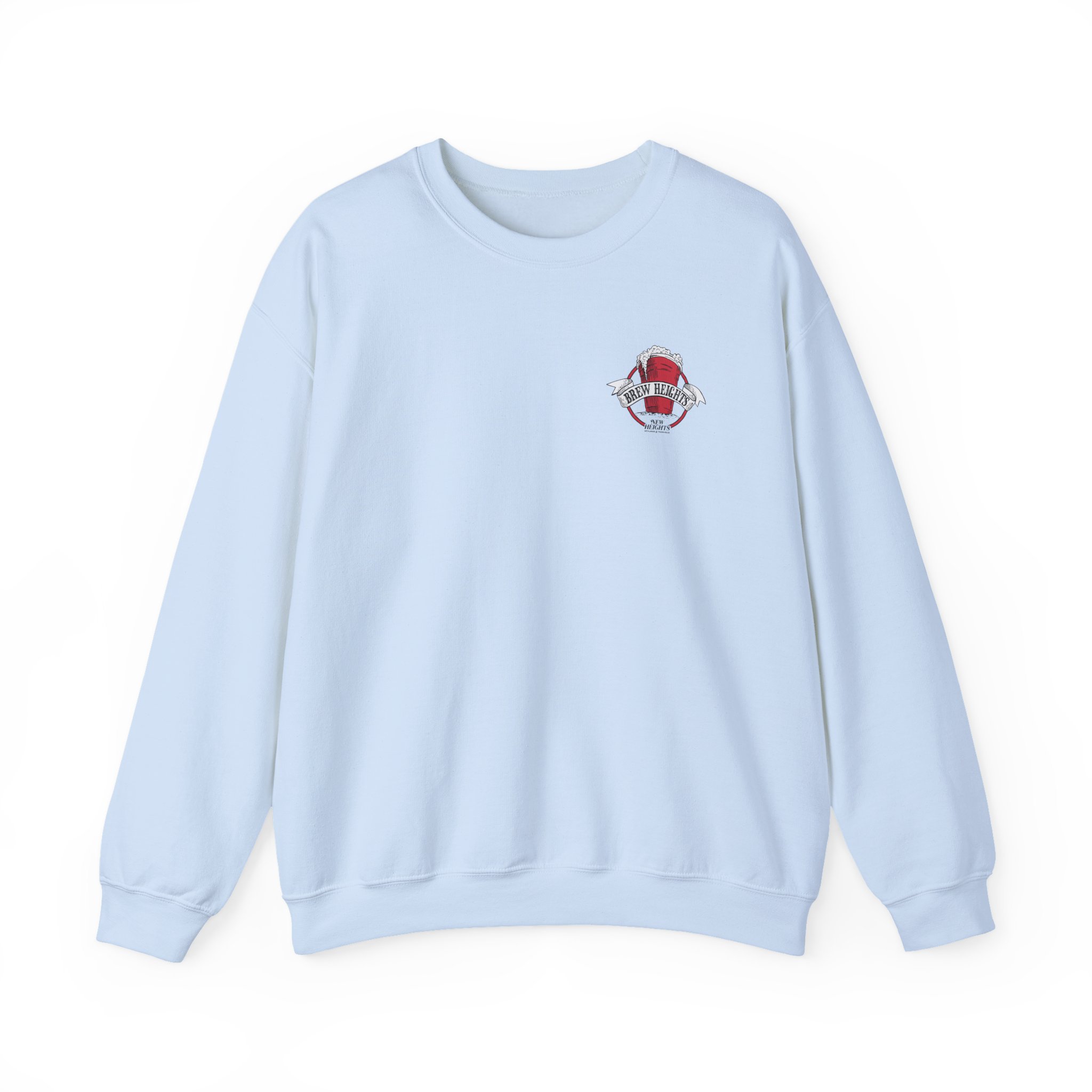 New Heights Brew Heights Left Chest Unisex Heavy Blend™ Crewneck Sweatshirt - Image 11