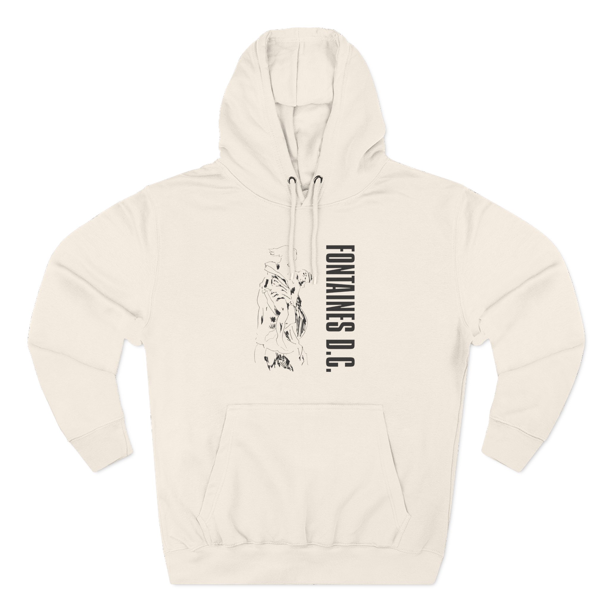 Fontaines D.C. Three-Panel Fleece Hoodie - Image 5