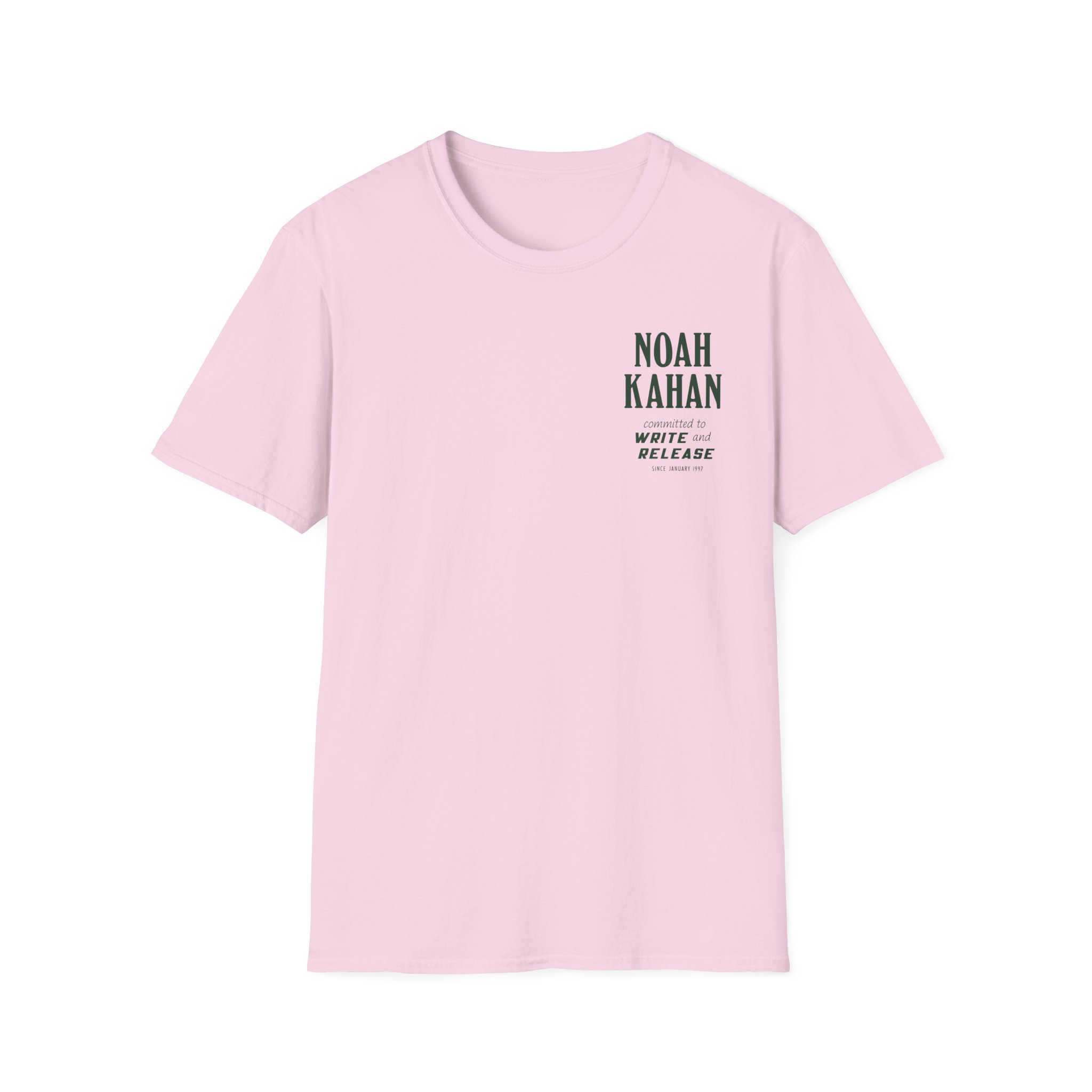 Noah Kahan Write & Release Unisex Softstyle T-Shirt - Image 13