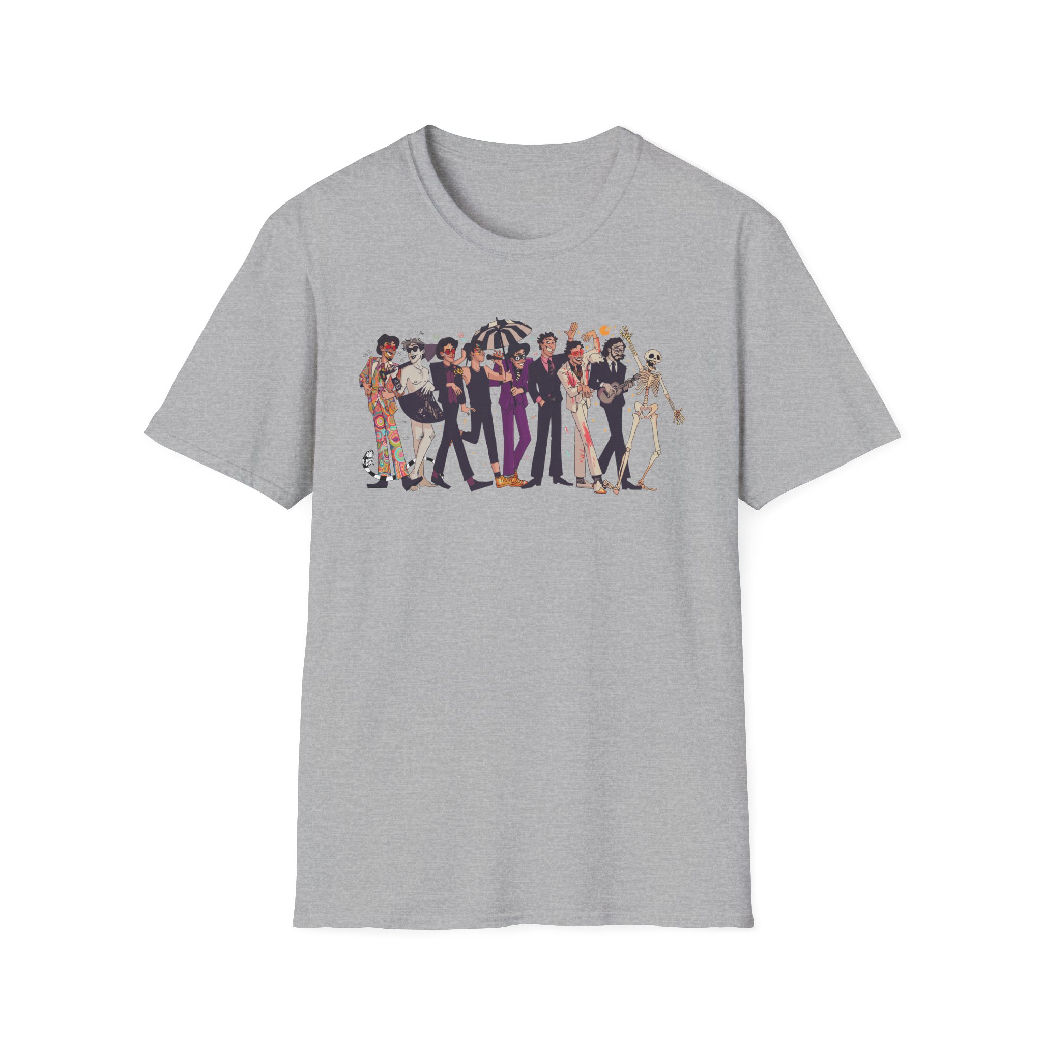 Will Wood Death of the Author Unisex Softstyle T-Shirt - Image 7