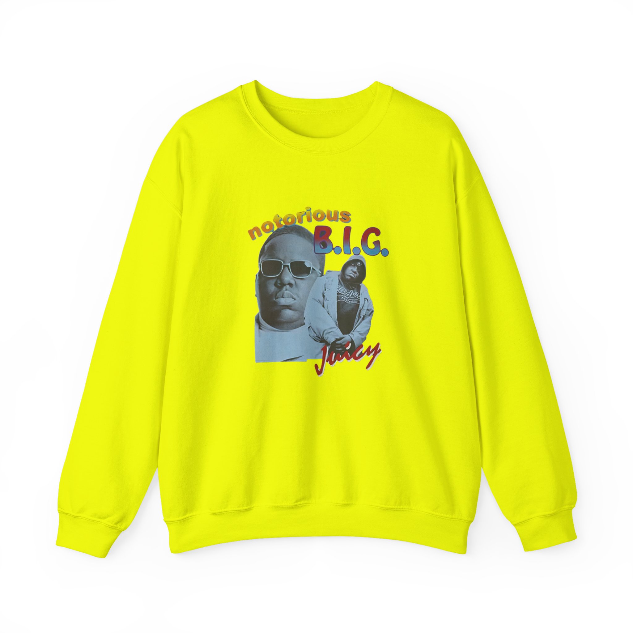 Biggie Smalls Juicy Unisex Heavy Blend™ Crewneck Sweatshirt - Image 7