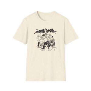 Higher Power Os Ringer Unisex Softstyle T-Shirt