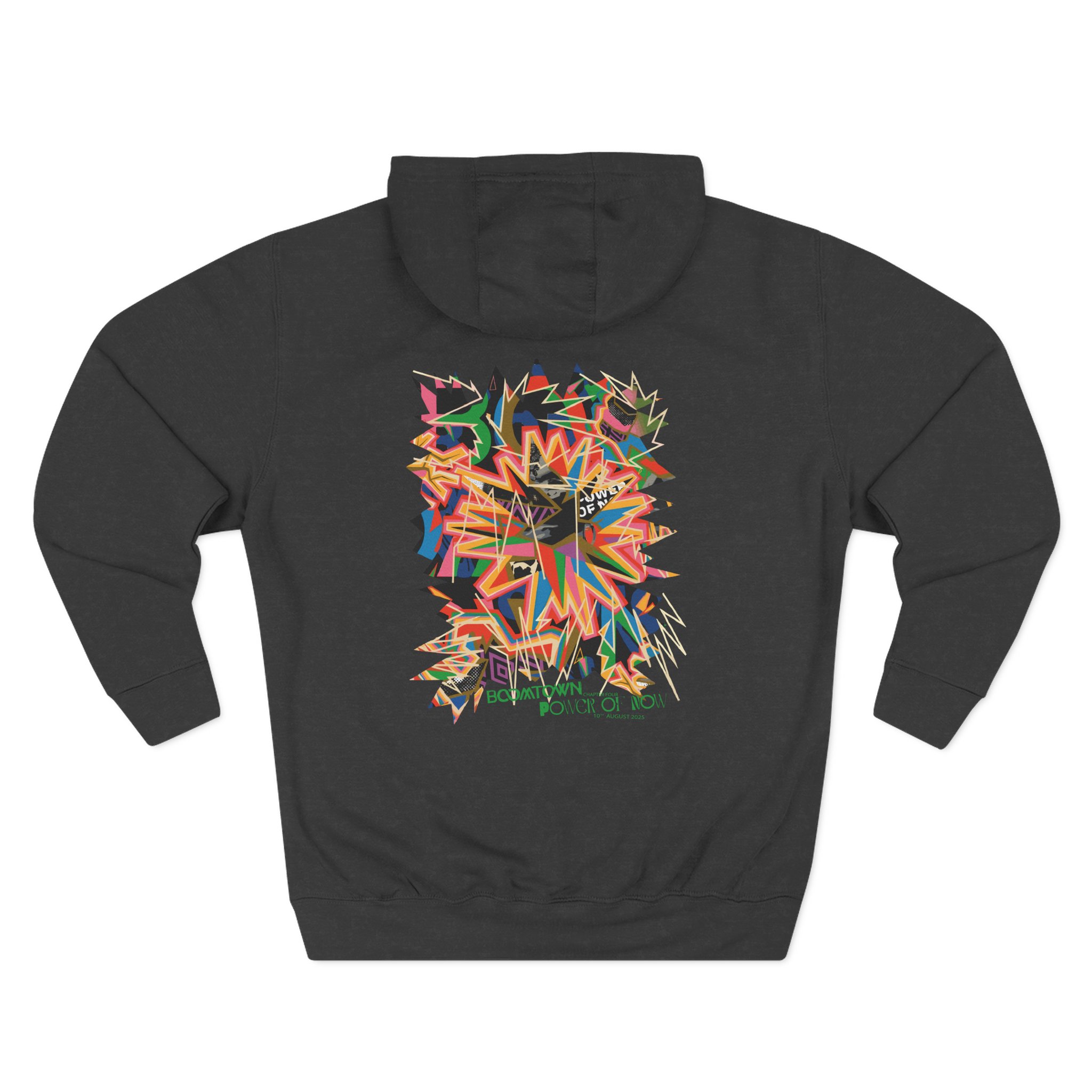 Boomtown Power of Now Three-Panel Fleece Hoodie - Image 4
