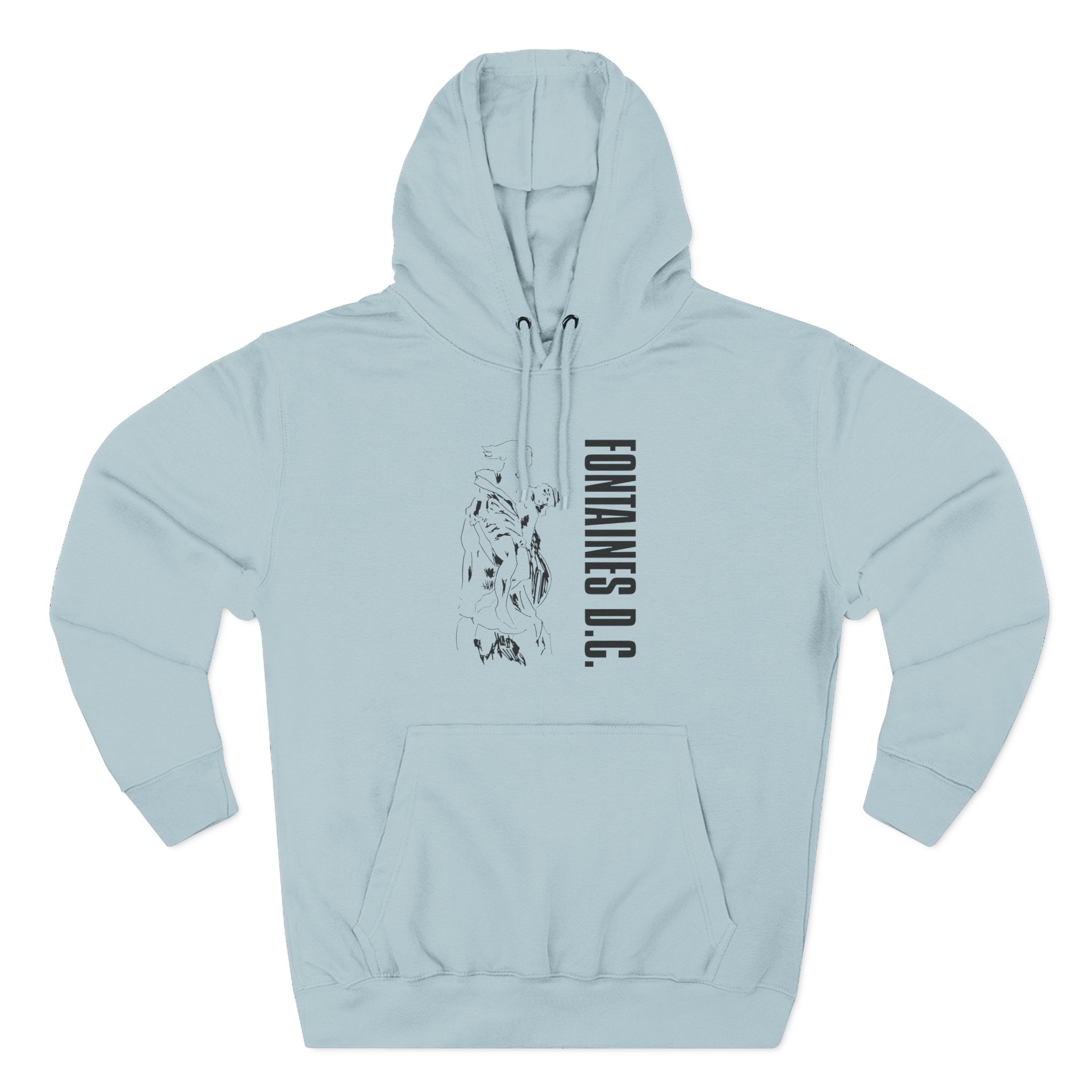 Fontaines D.C. Three-Panel Fleece Hoodie - Image 11