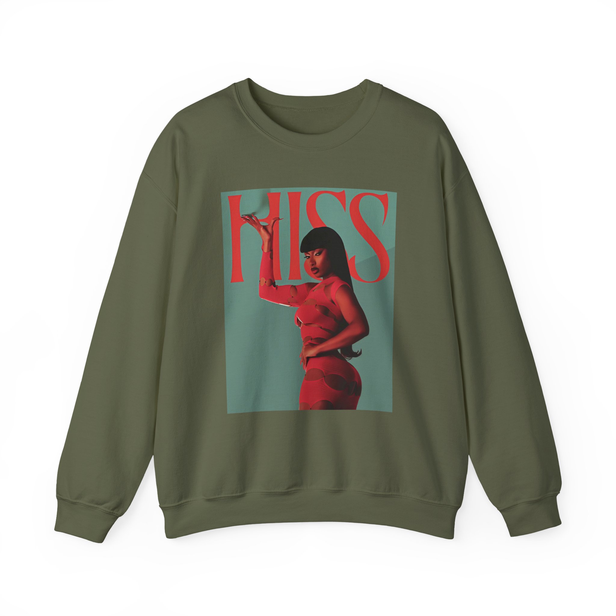 Megan Thee Stallion Hiss Unisex Heavy Blend™ Crewneck Sweatshirt - Image 9