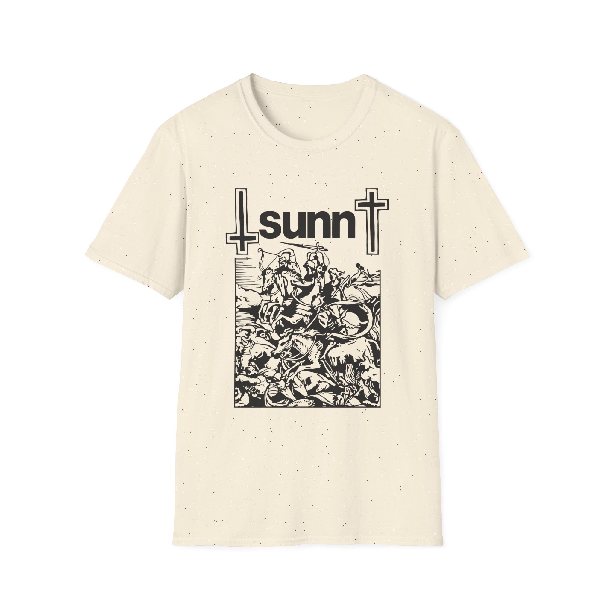 Sunn O Flight of the Behemoth Unisex Softstyle T-Shirt - Image 13