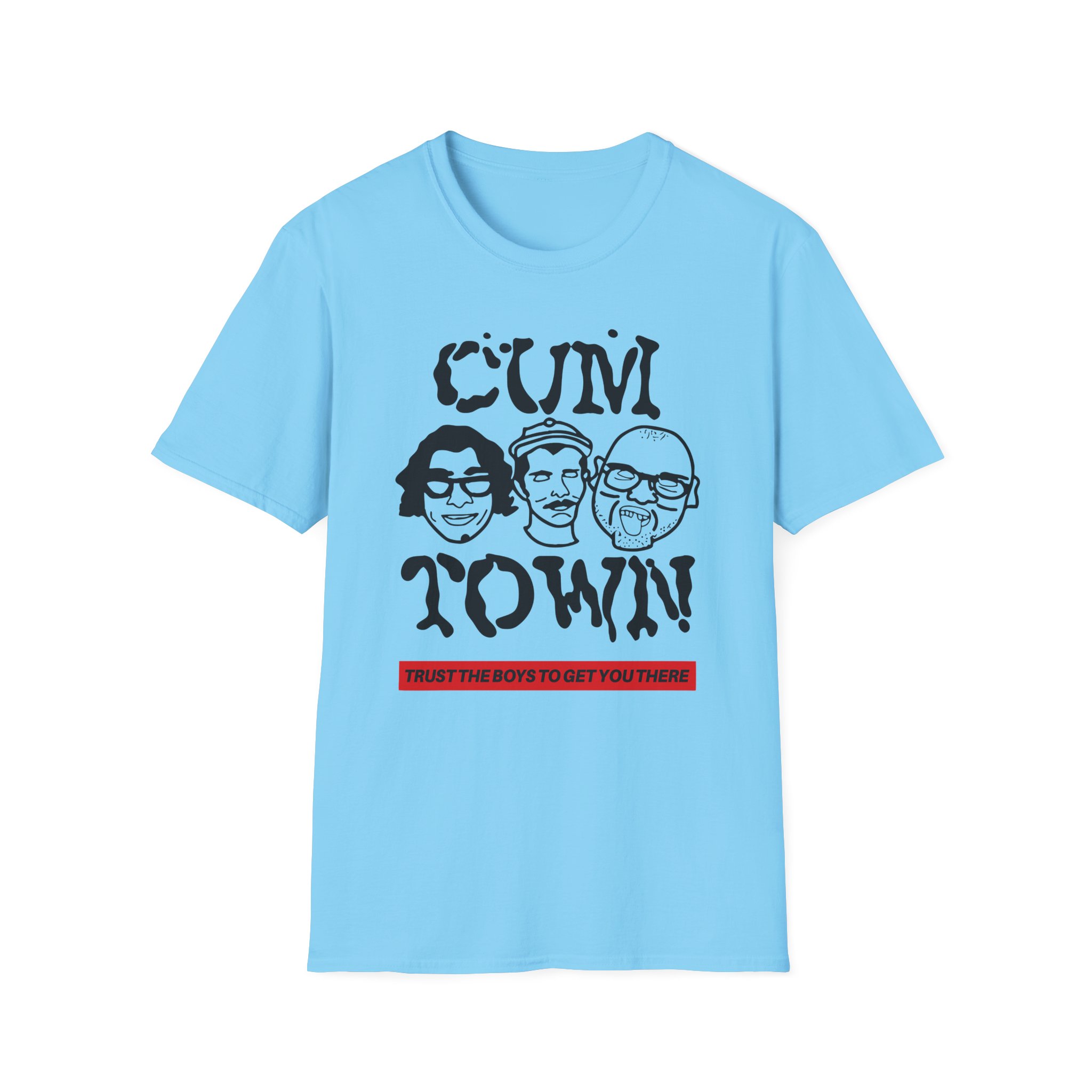 Cumtown Unisex Softstyle T-Shirt - Image 13