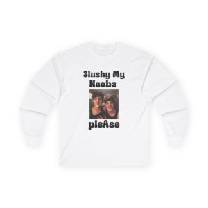 Slushy Noobz Martin and Hamzah Comedy Unisex Ultra Cotton Long Sleeve Tee