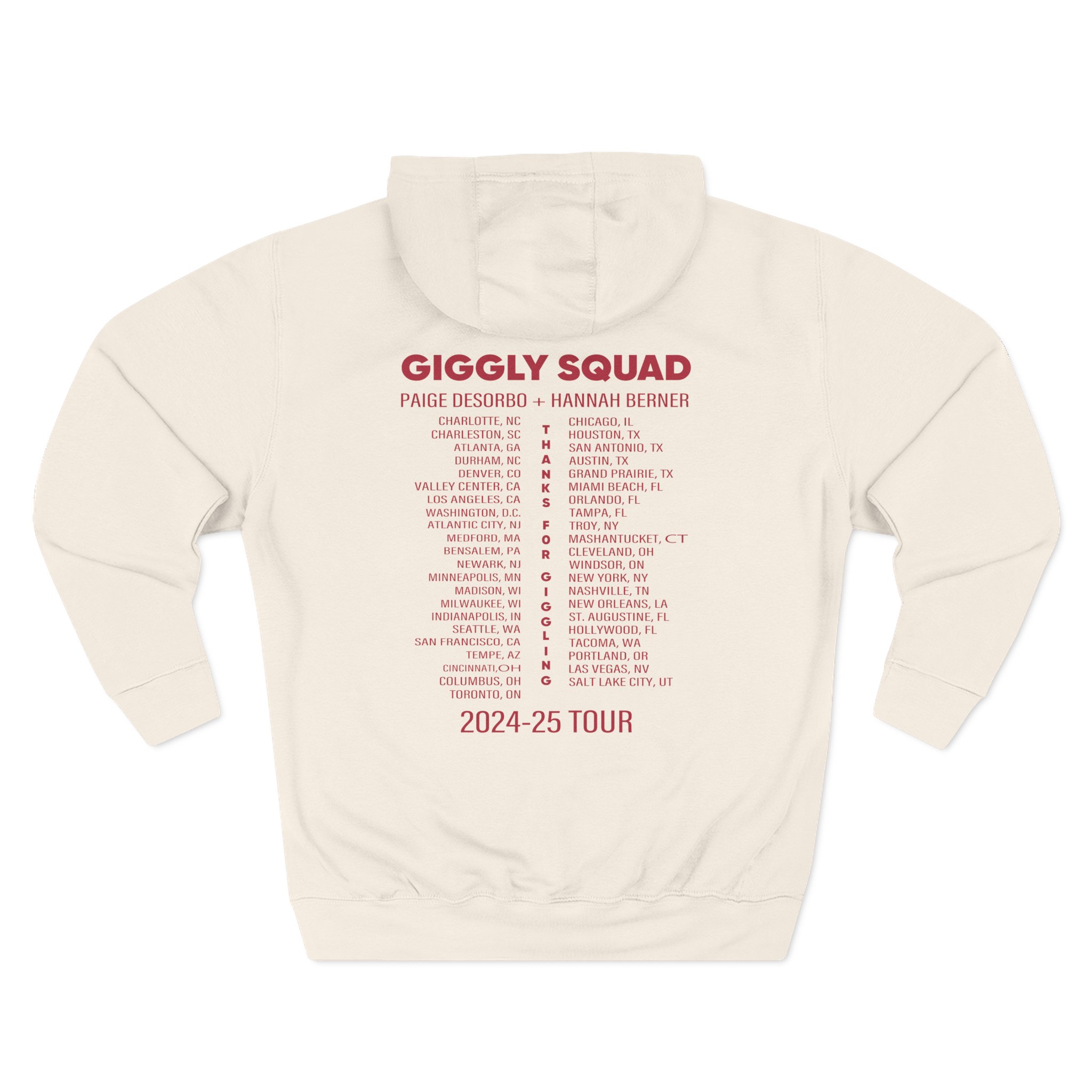 Giggly Squad Thank You for Giggling 2024-2025 Three-Panel Fleece Hoodie - Image 4