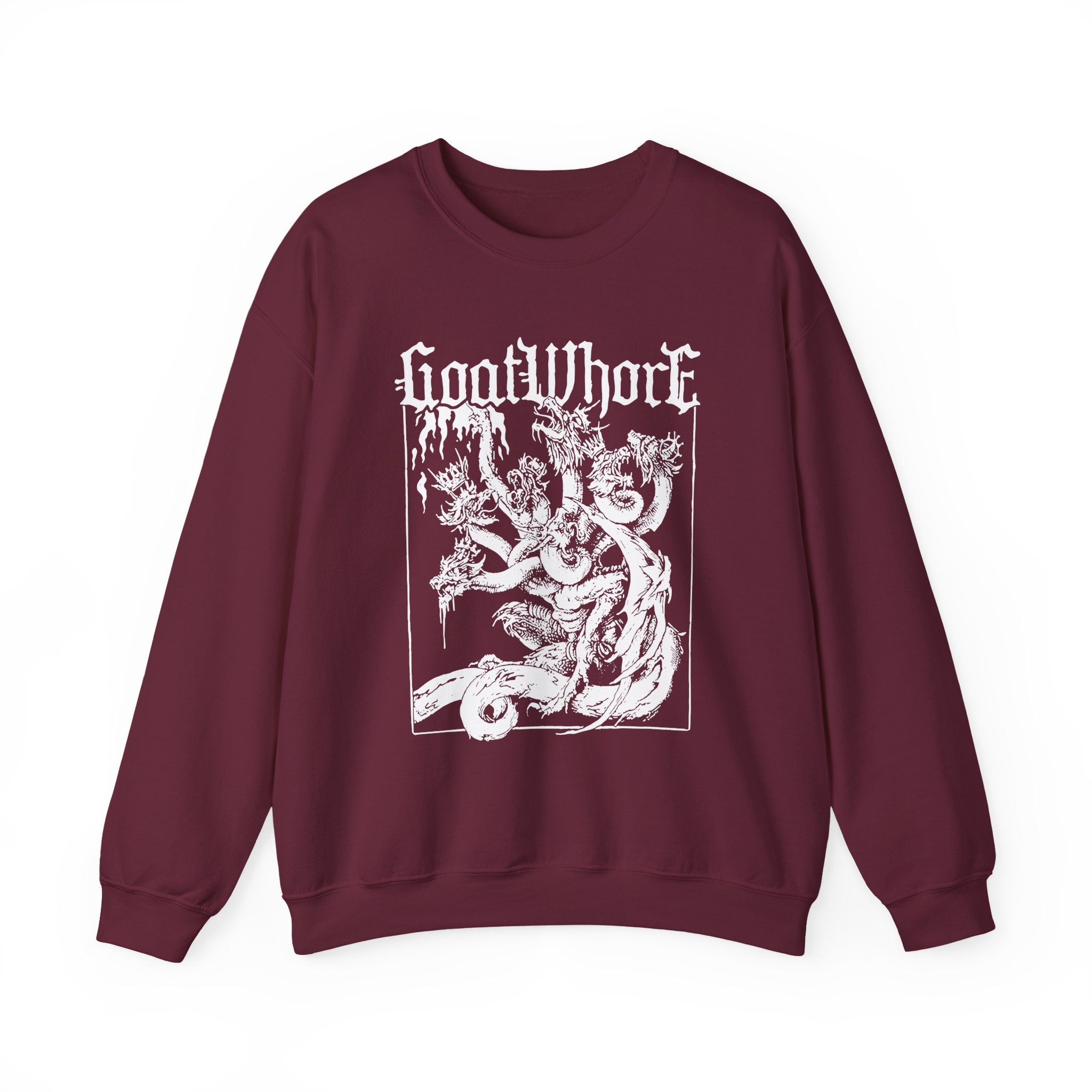 Goatwhore Unisex Heavy Blend™ Crewneck Sweatshirt - Image 3