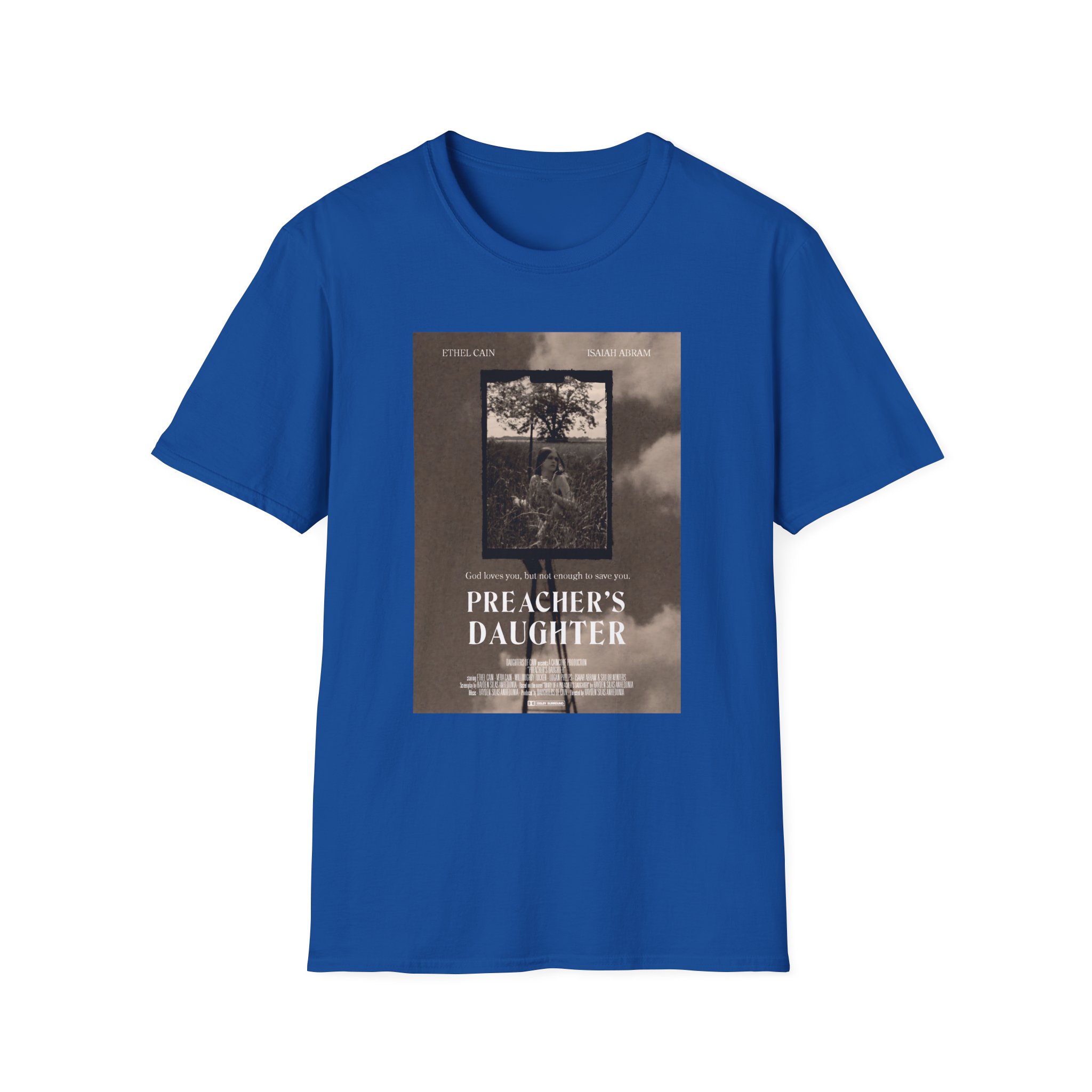 Ethel Cain Preacher's Daughter Movie Poster Unisex Softstyle T-Shirt - Image 21
