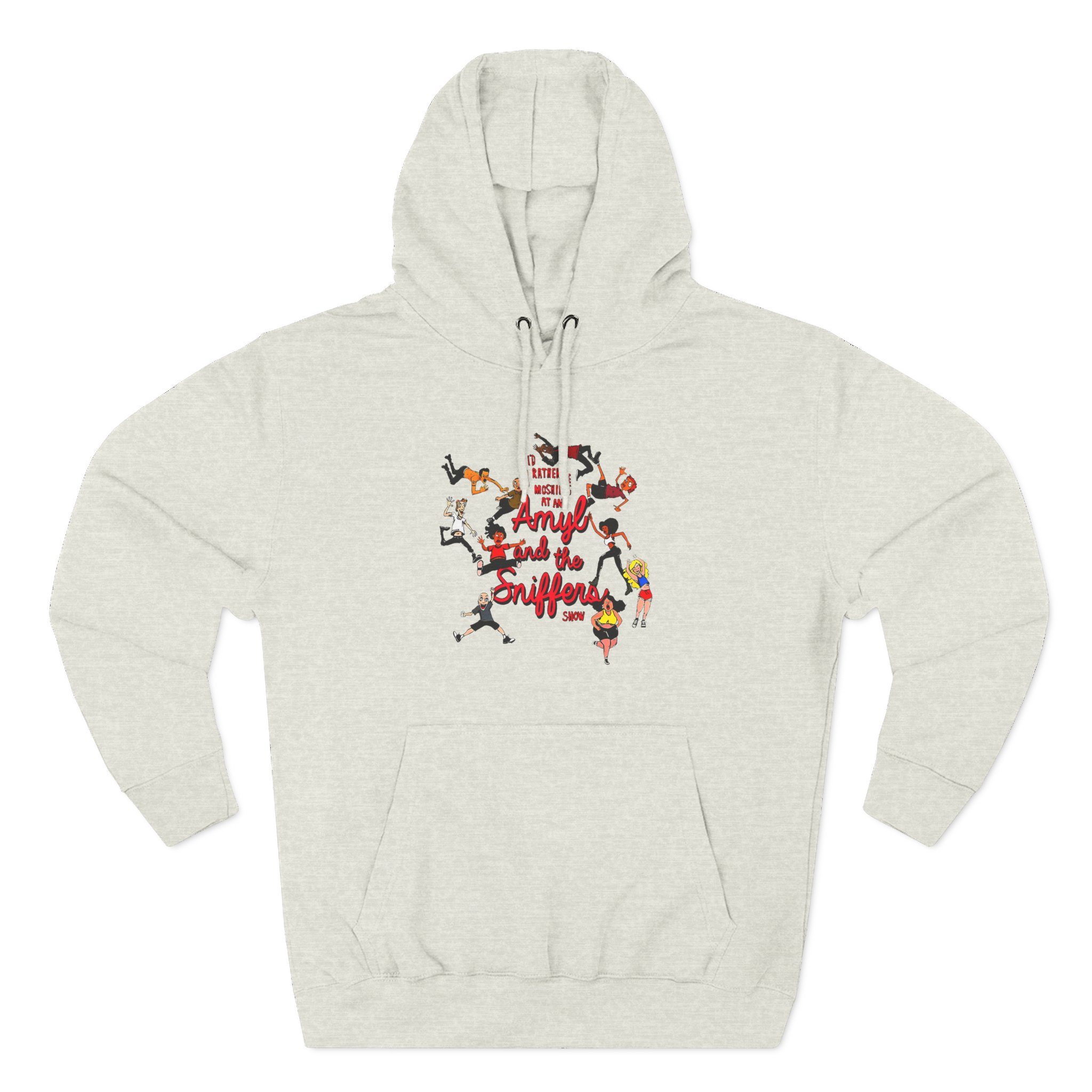 Amyl and the Sniffers Mosh Three-Panel Fleece Hoodie - Image 9