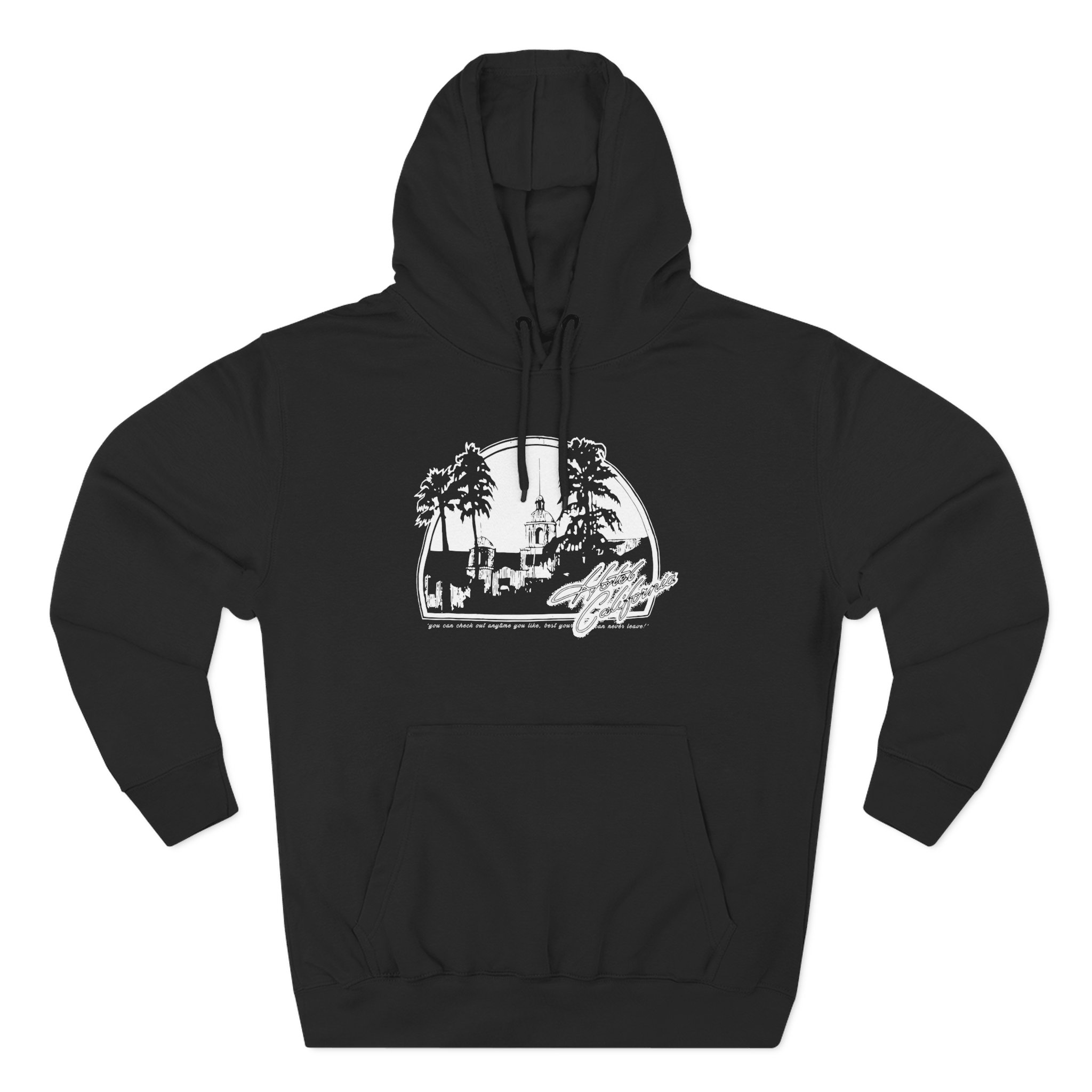 The Eagles Hotel California Three-Panel Fleece Hoodie - Image 5