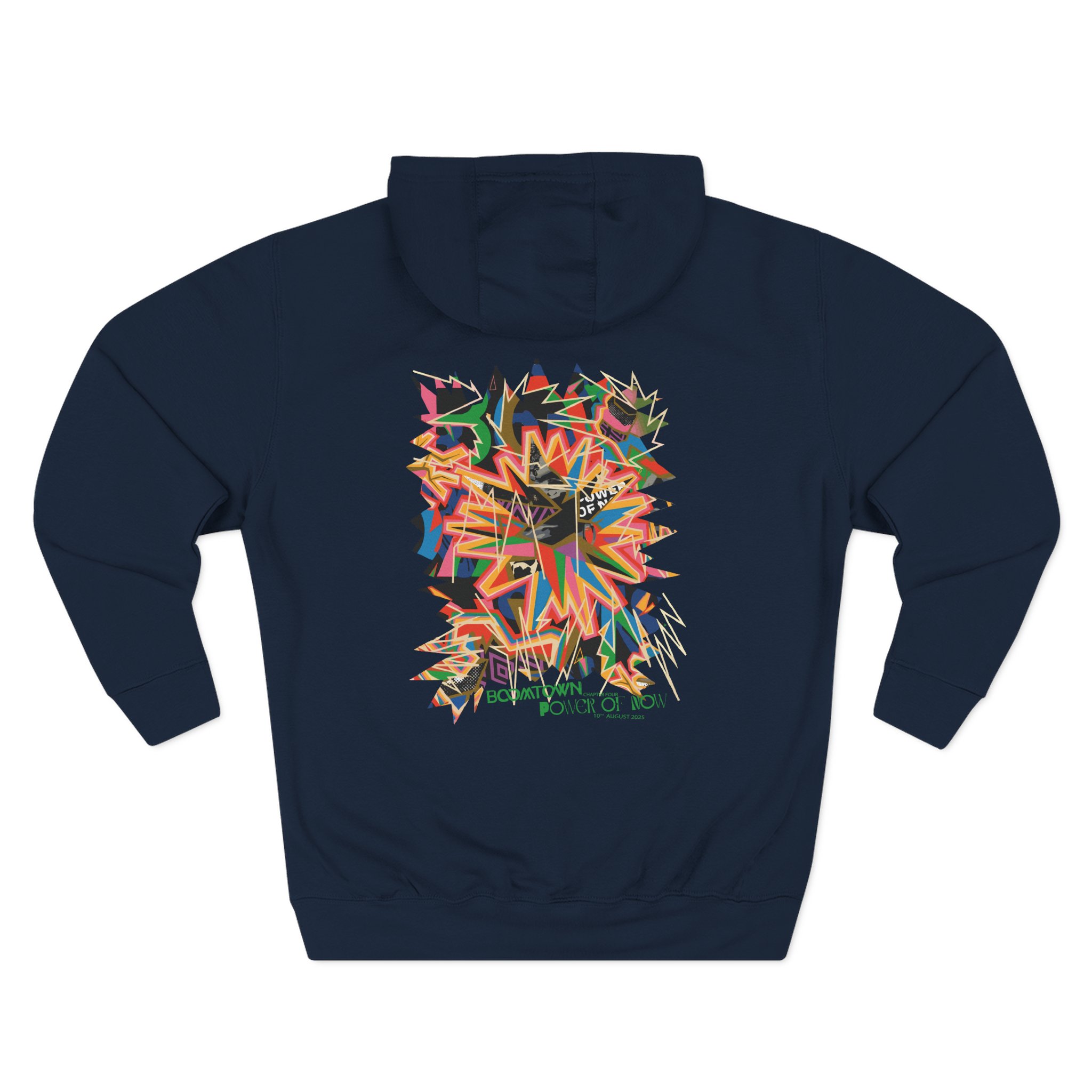 Boomtown Power of Now Three-Panel Fleece Hoodie - Image 10