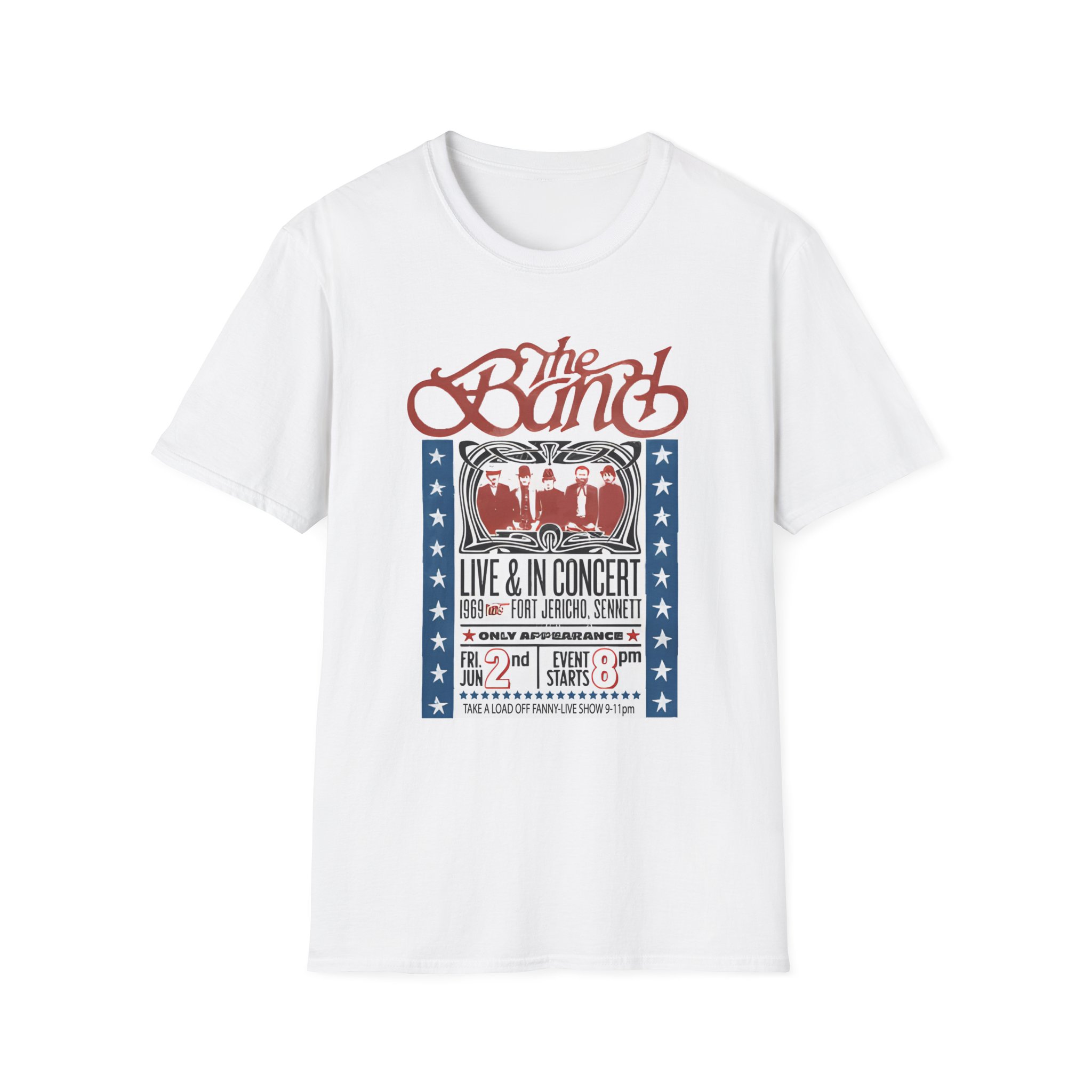The Band Live in Concert Unisex Softstyle T-Shirt