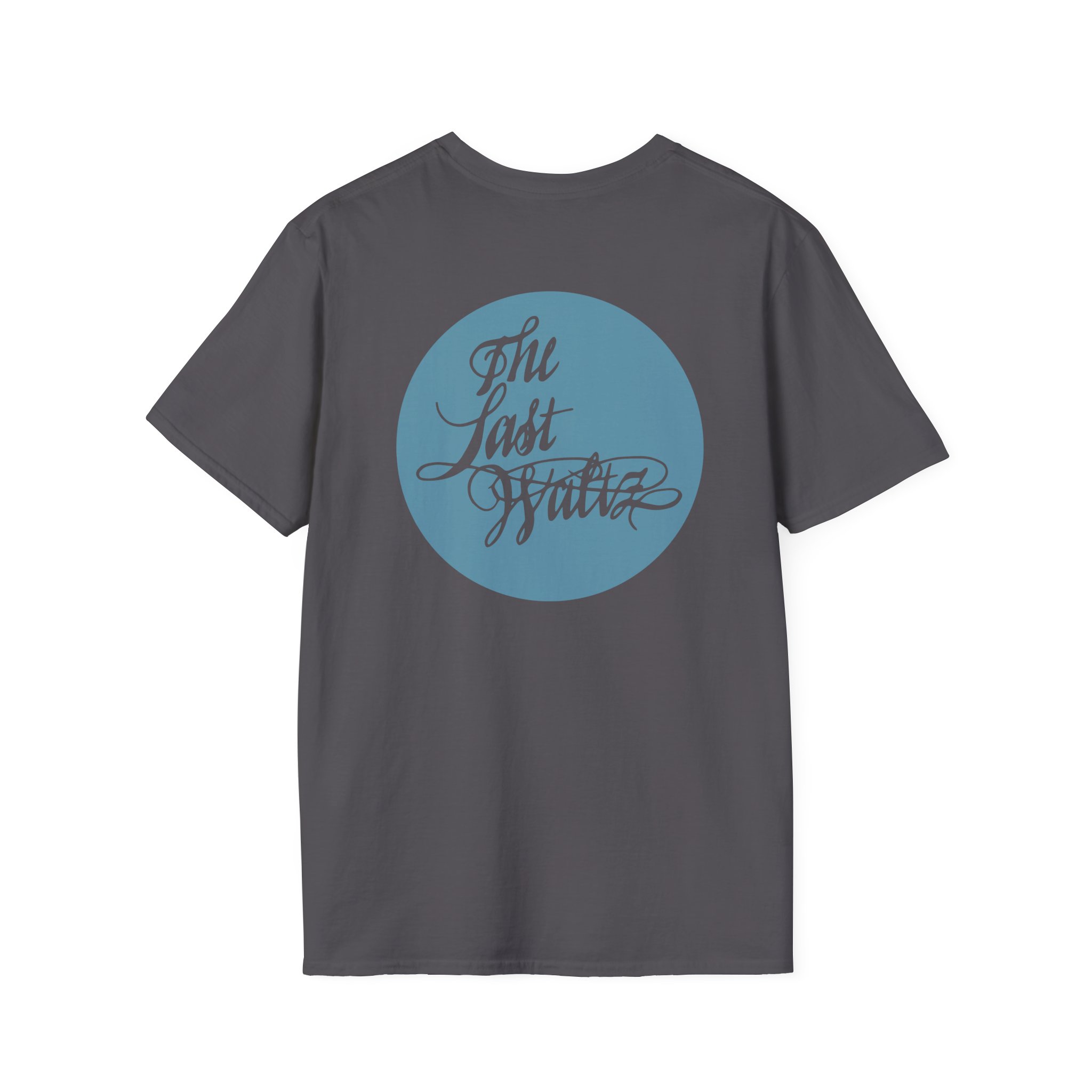 The Band the Last Waltz Pin Unisex Softstyle T-Shirt - Image 12