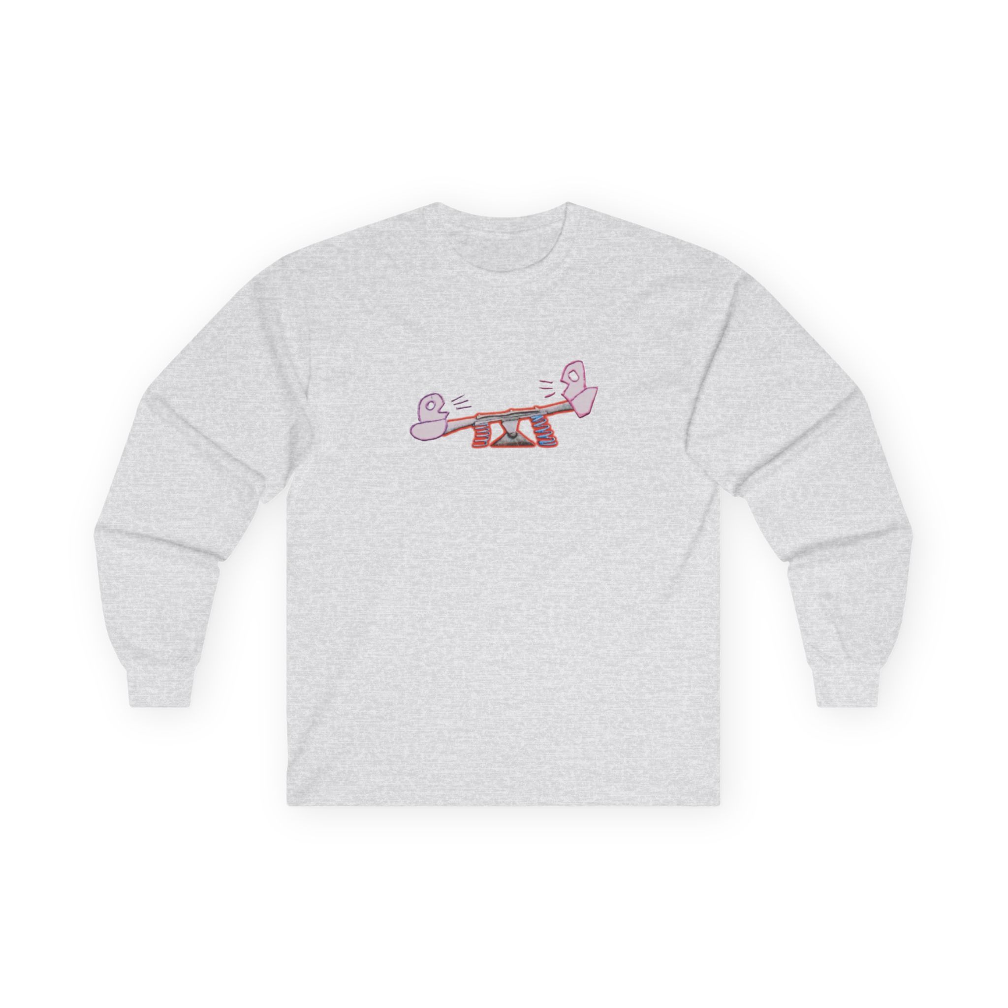 Slushy Noobz Seesaw Unisex Ultra Cotton Long Sleeve Tee - Image 5