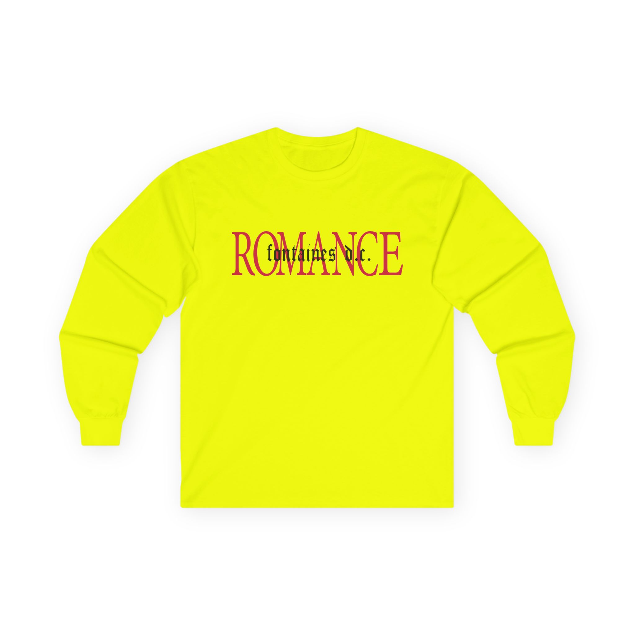 Fontaines D.C. Romance Unisex Ultra Cotton Long Sleeve Tee - Image 7