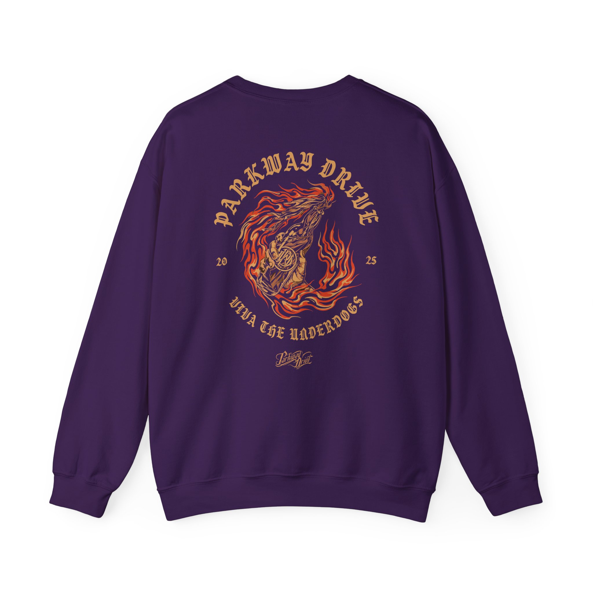 Parkway Drive Vtu 5 Year Anniversary Unisex Heavy Blend™ Crewneck Sweatshirt - Image 16