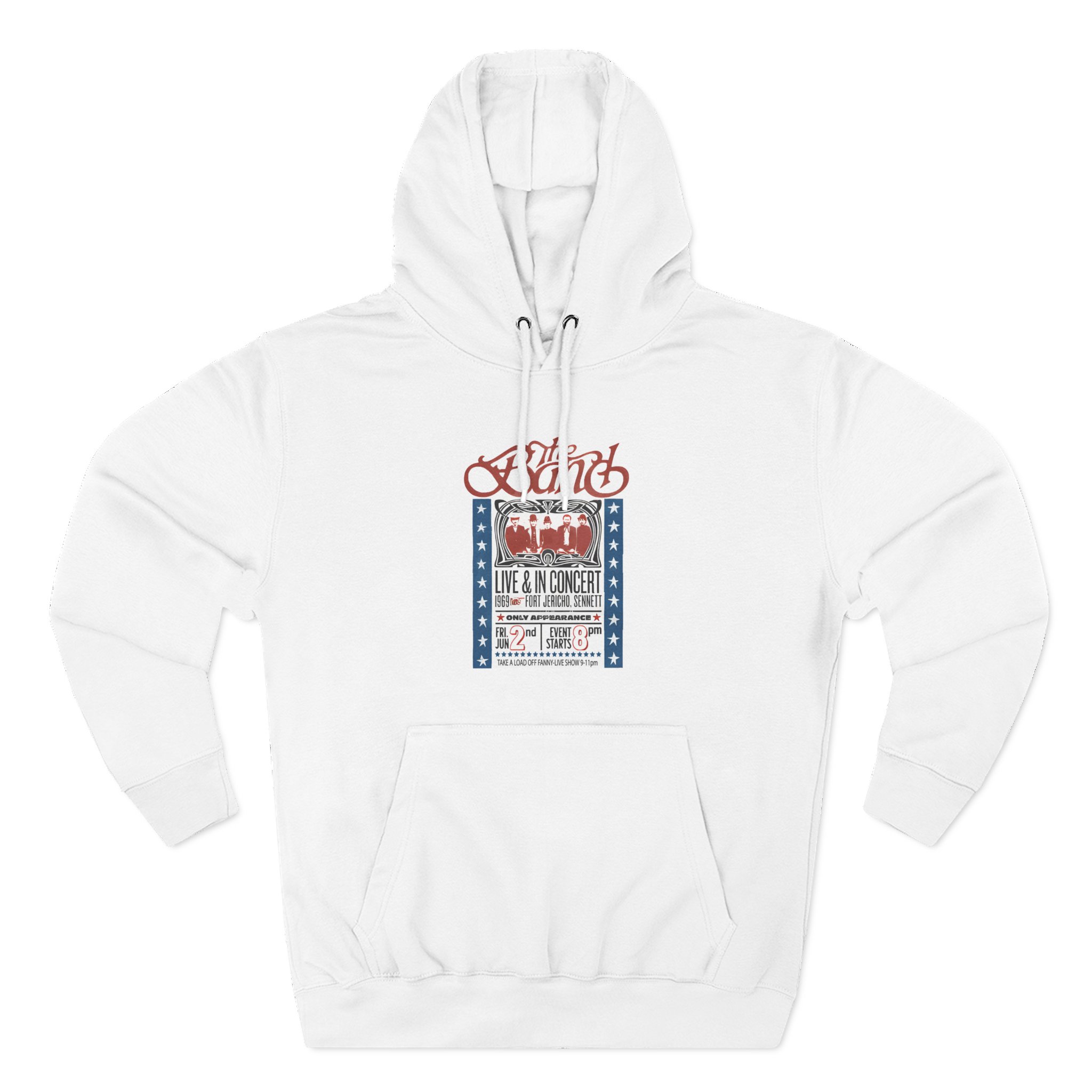 The Band Live in Concert Three-Panel Fleece Hoodie