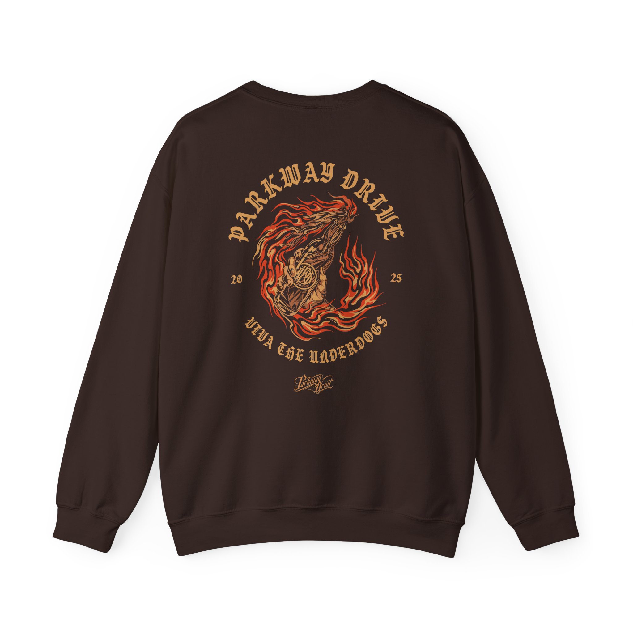 Parkway Drive Vtu 5 Year Anniversary Unisex Heavy Blend™ Crewneck Sweatshirt - Image 6