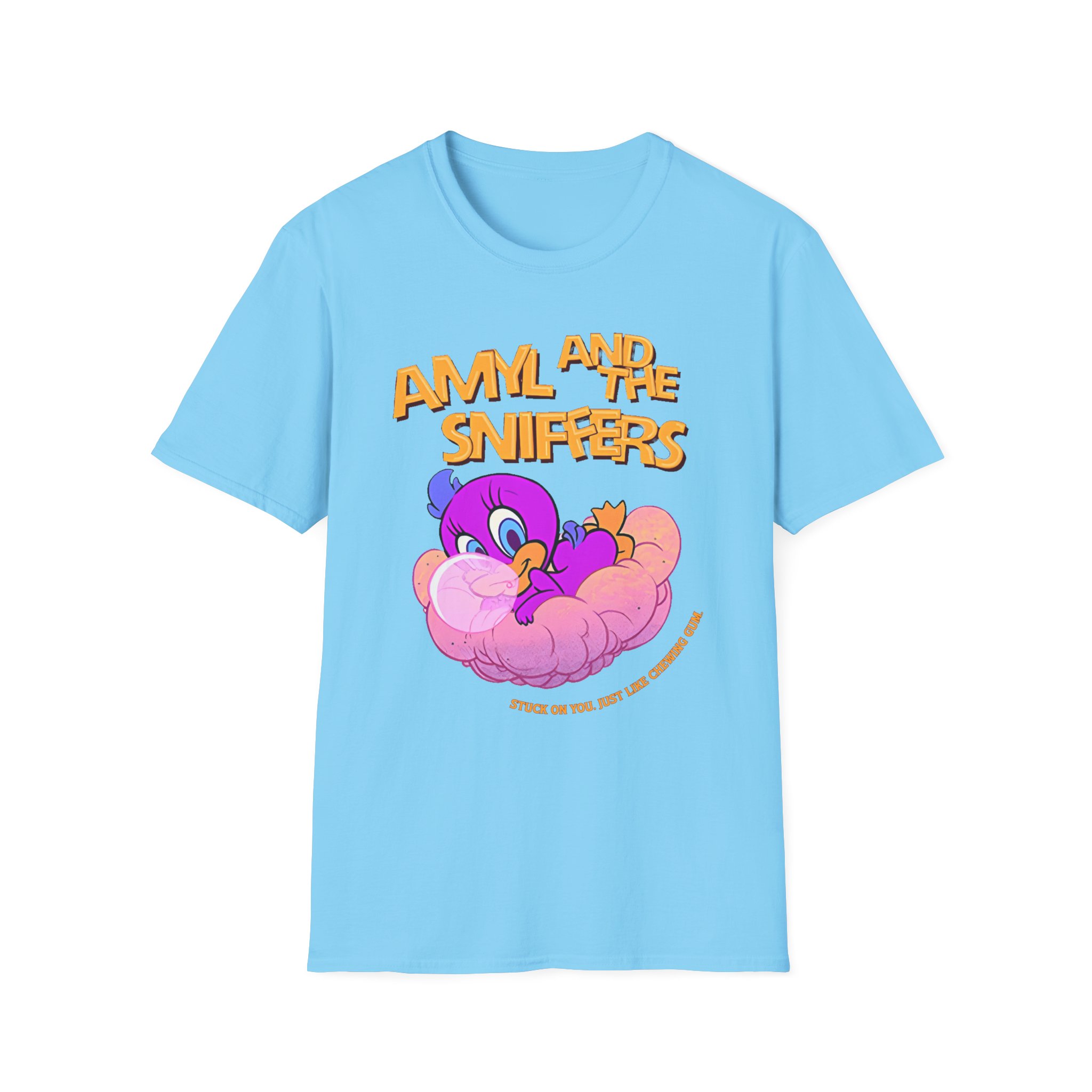 Amyl and the Sniffers Stuck On You Baby Unisex Softstyle T-Shirt - Image 17