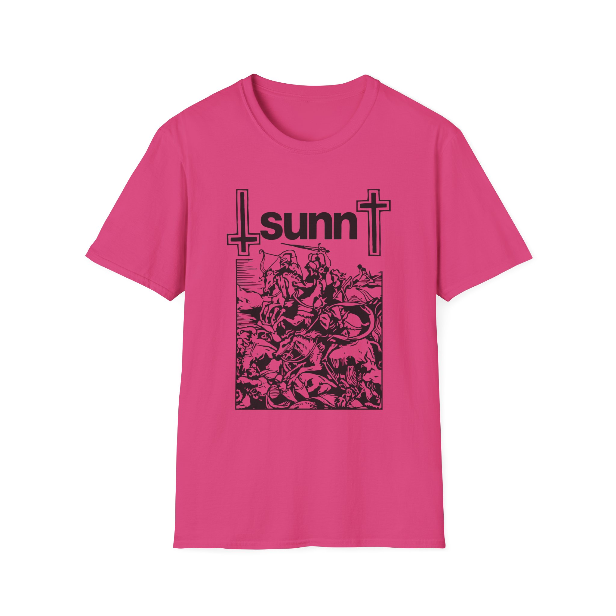 Sunn O Flight of the Behemoth Unisex Softstyle T-Shirt - Image 29