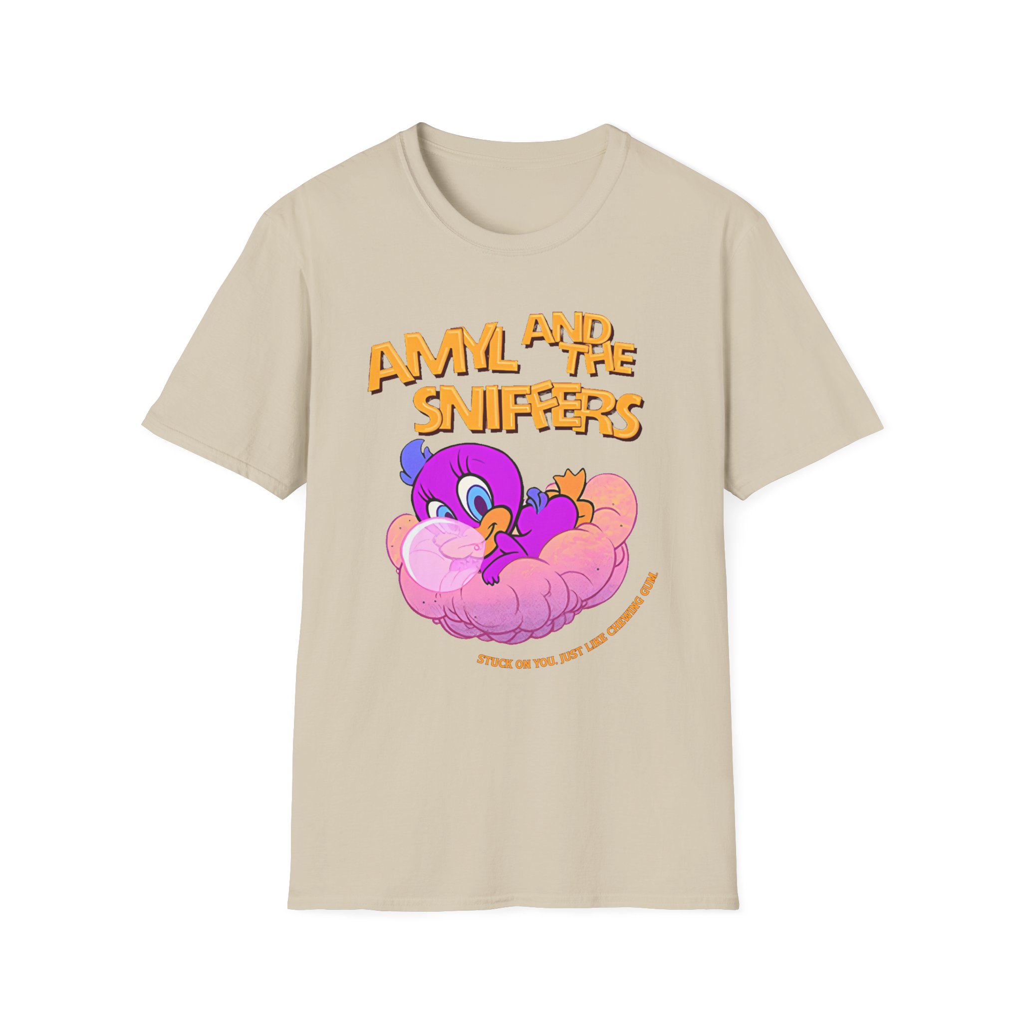 Amyl and the Sniffers Stuck On You Baby Unisex Softstyle T-Shirt - Image 5