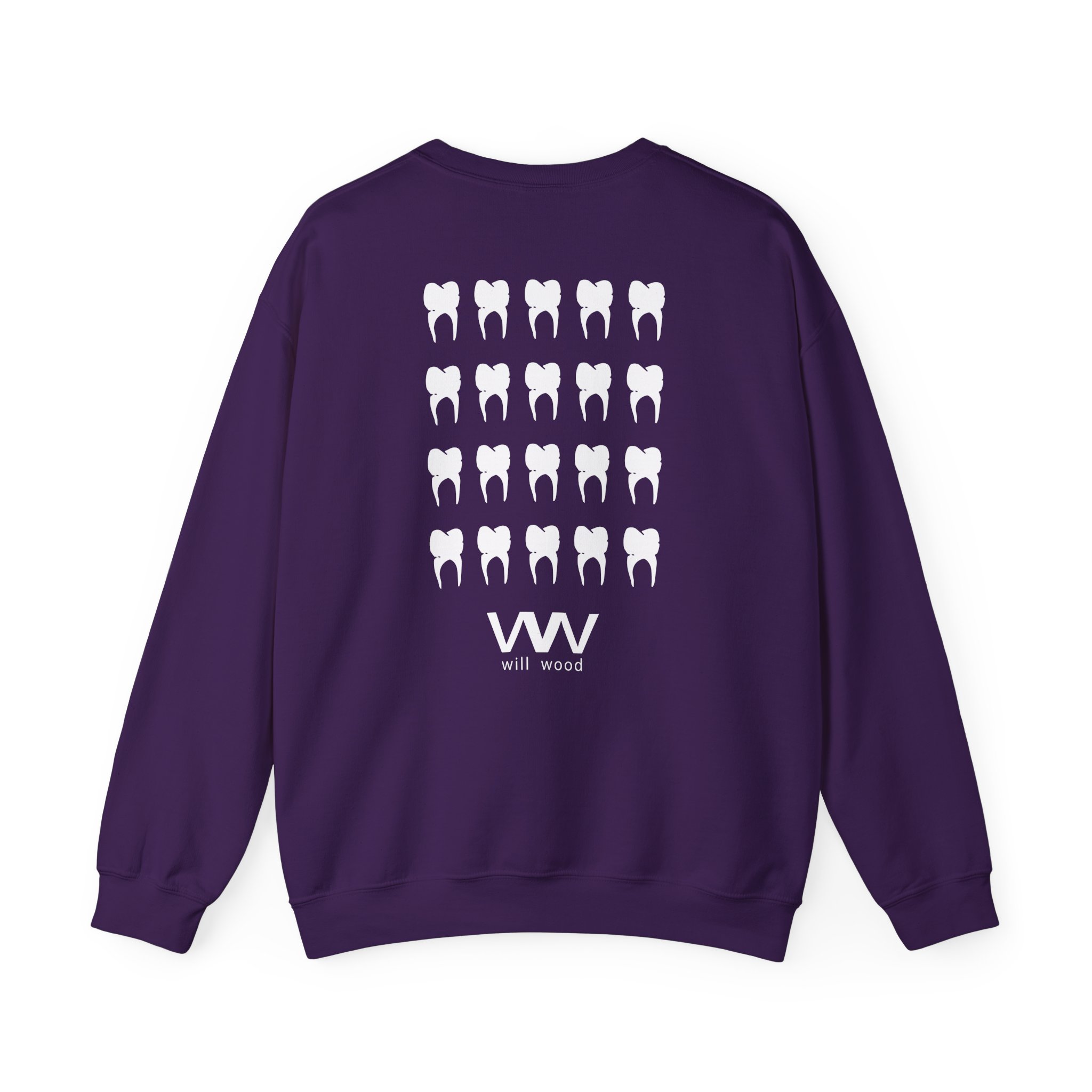 Will Wood Host Skull Unisex Heavy Blend™ Crewneck Sweatshirt - Image 20