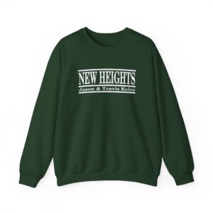 New Heights Jason And Travis Kelce Unisex Heavy Blend™ Crewneck Sweatshirt