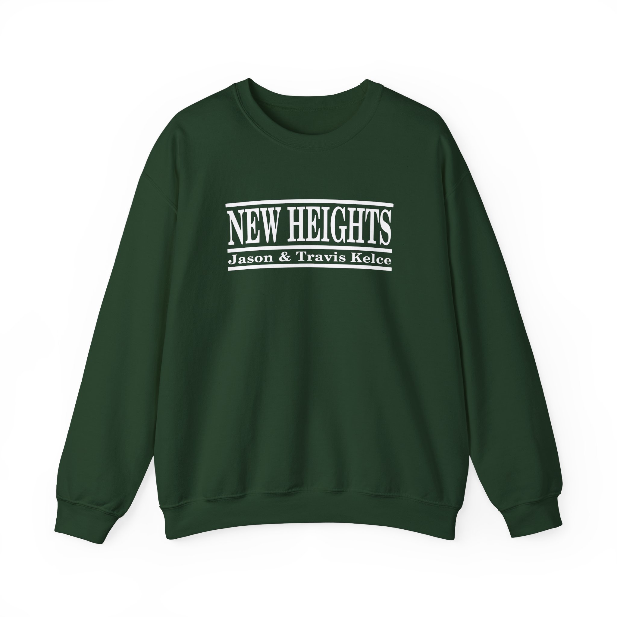 New Heights Jason And Travis Kelce Unisex Heavy Blend™ Crewneck Sweatshirt